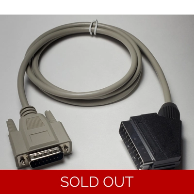 Apple IIgs SCART Cable